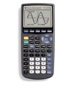 Ti-83 calculator is the right device for solving SAT exam