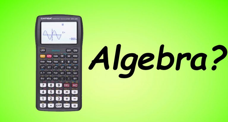 These are the type of calculator that you can use with algebra