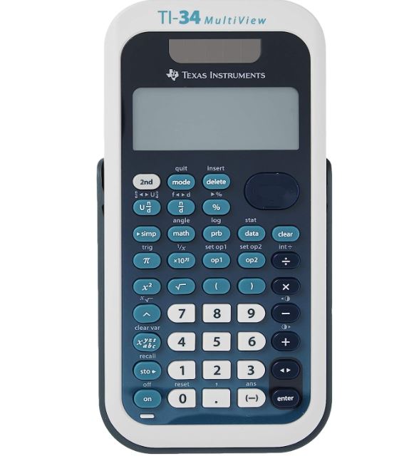 TI-34 Multi View Calculator for Statistics