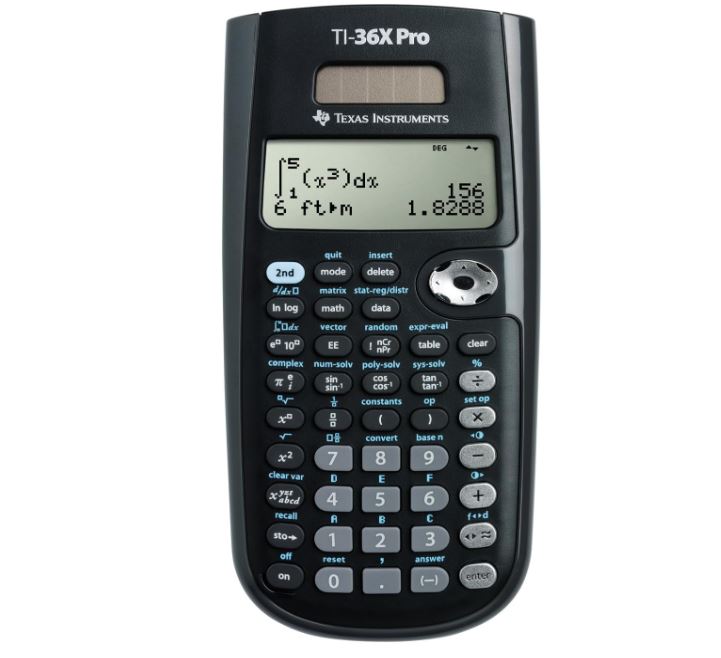Texas Instruments TI-36X Pro Calculator Review